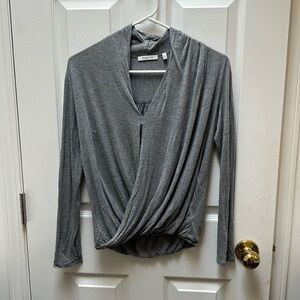Grey Babaton Long-Sleeve Shirt